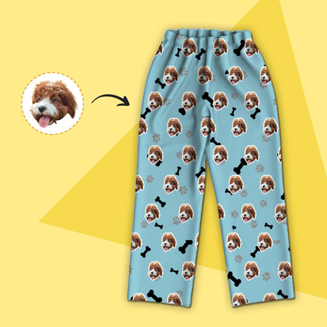 personalized-pajamas-customized-pet-photo-pajamas-customized-family-pajamas-complete-set-dog-bones