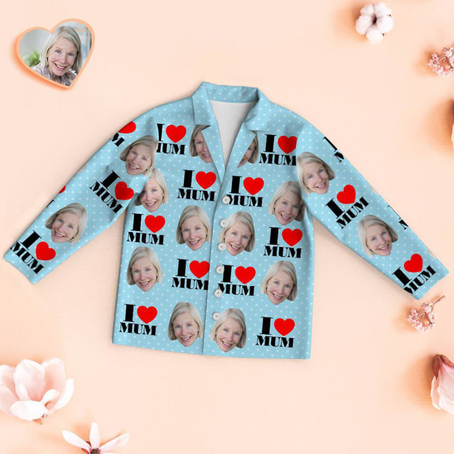 personalized-pajamas-customized-i-love-mom-pajamas-customized-avatar-pajamas-family-pajamas-home-creative-gift-giving
