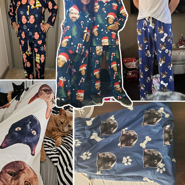 personalized-pajamas-customized-photo-pajamas-customized-pet-pajamas-customized-pet-photo-pajamas-with-multiple-heads