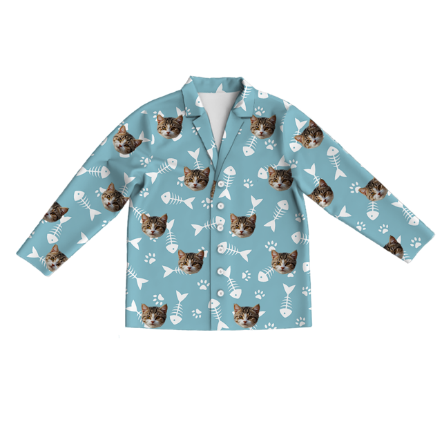 personalized-pajamas-custom-long-sleeve-pajamas-custom-cat-face-pajamas-custom-cat-face-colorful-long-sleeve-pajamas