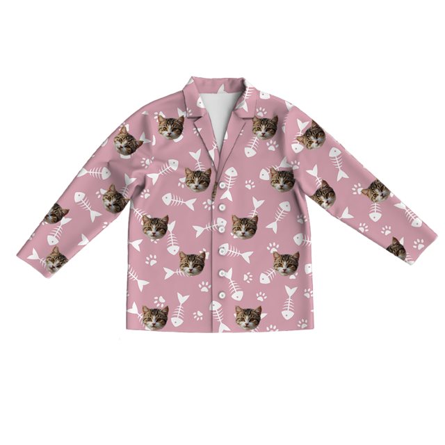personalized-pajamas-custom-long-sleeve-pajamas-custom-cat-face-pajamas-custom-cat-face-colorful-long-sleeve-pajamas